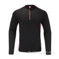 Herren Fußball Wear Top Schwarz